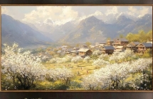 10 Mẫu Tranh Sơn Dầu Treo Phòng Khách Đẹp – Sang Trọng & Đẳng Cấp Cho Gia Chủ