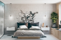 Chọn màu sơn cho tranh tường phòng ngủ như thế nào?