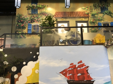 TRANH TƯỜNG 3D