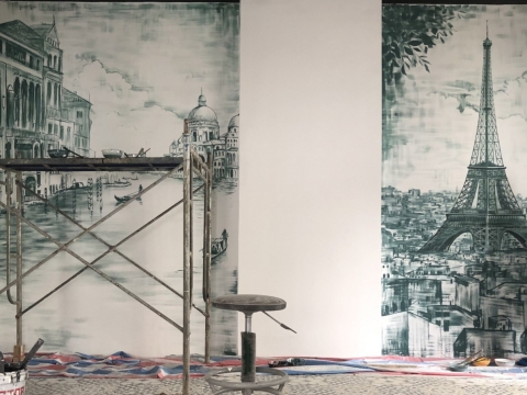 TRANH TƯỜNG 3D