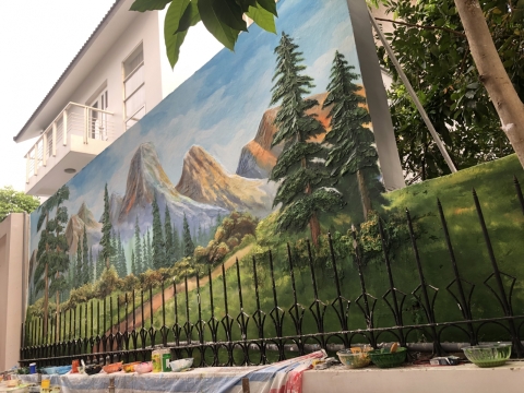 TRANH TƯỜNG 3D