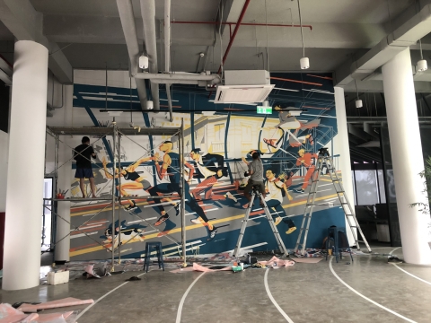 TRANH TƯỜNG 3D