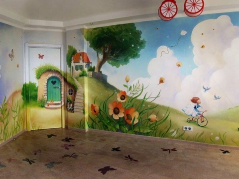 VẼ TRANH TƯỜNG MẦM NON