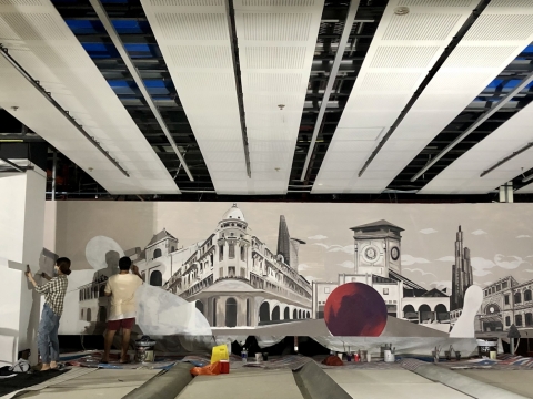 TRANH TƯỜNG 3D