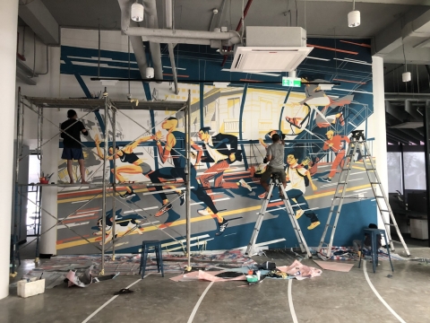 TRANH TƯỜNG 3D