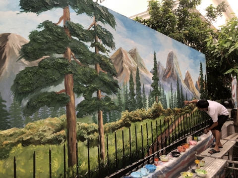 TRANH TƯỜNG 3D