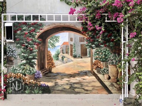 TRANH TƯỜNG 3D