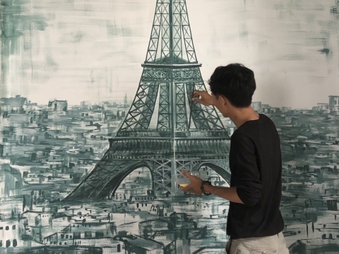 TRANH TƯỜNG 3D