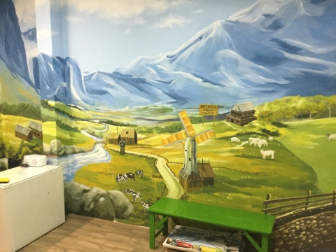 TRANH TƯỜNG 3D