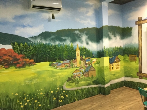 TRANH TƯỜNG 3D