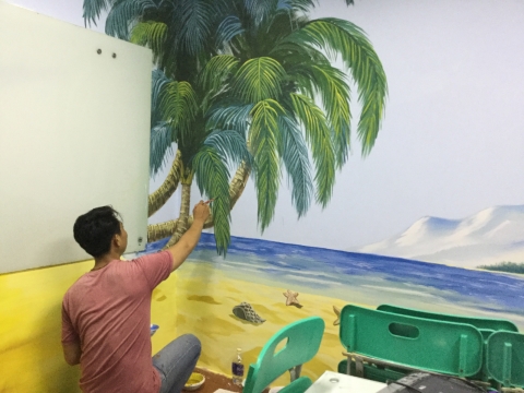 TRANH TƯỜNG 3D