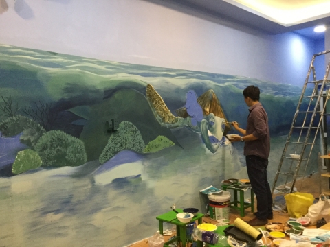 TRANH TƯỜNG 3D