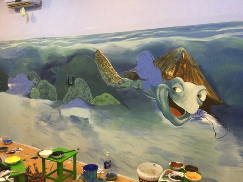 TRANH TƯỜNG 3D