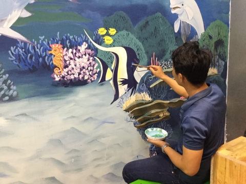 TRANH TƯỜNG 3D