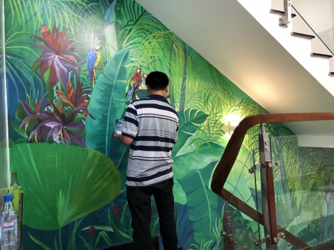 TRANH TƯỜNG 3D