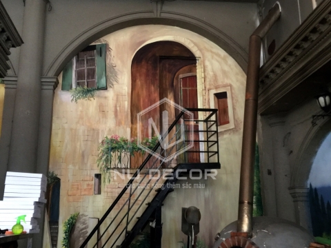 TRANH TƯỜNG 3D