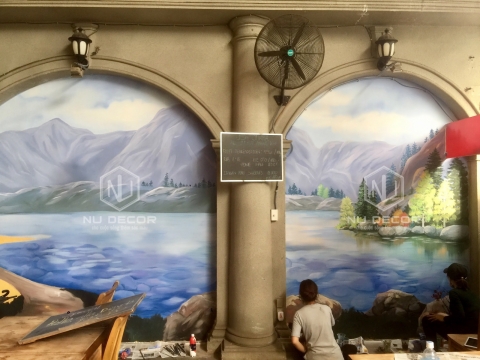 TRANH TƯỜNG 3D