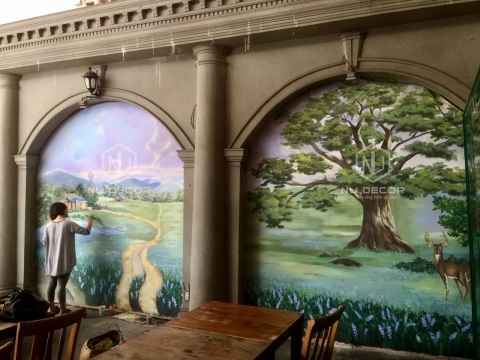 TRANH TƯỜNG 3D