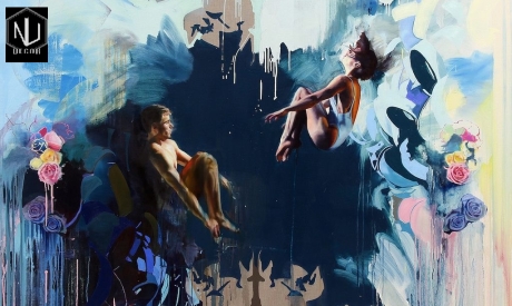  Tranh Sơn Dầu Nghệ Thuật Đẹp, Sang Trọng | Vẽ Tranh Tường NU TP.HCM