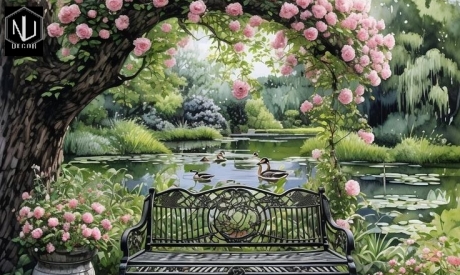  Tranh Sơn Dầu Nghệ Thuật Đẹp, Sang Trọng | Vẽ Tranh Tường NU TP.HCM